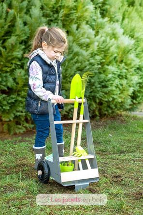 Chariot avec outils de jardin LE11663 Small foot company 3