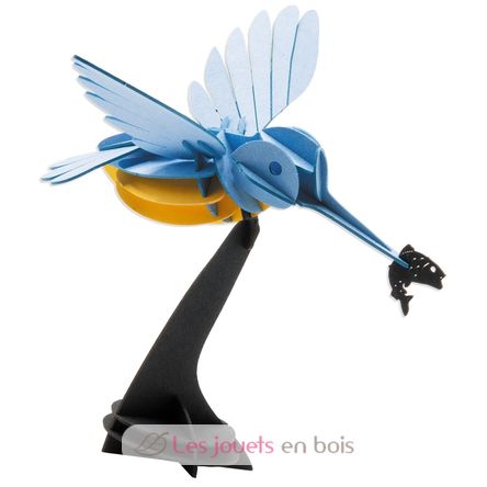 Maquette 3D en papier Martin-pêcheur FRI-11676 Fridolin 1