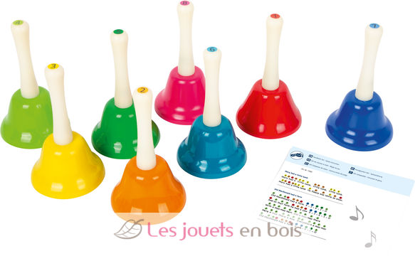 Set de cloches à main - small foot - les jouets en bois