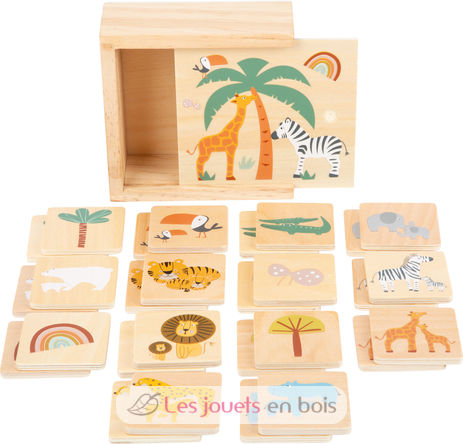 Jeu de mémo Safari LE11696 Small foot company 1