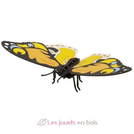 Maquette 3D en papier Papillon coloré FRI-11719 Fridolin 2