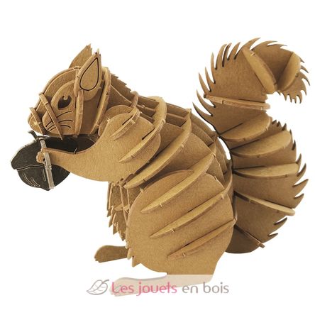 Maquette 3D en papier écureuil FRI-11723 Fridolin 1