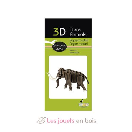 Maquette 3D en papier mammouth FR-11727 Fridolin 2
