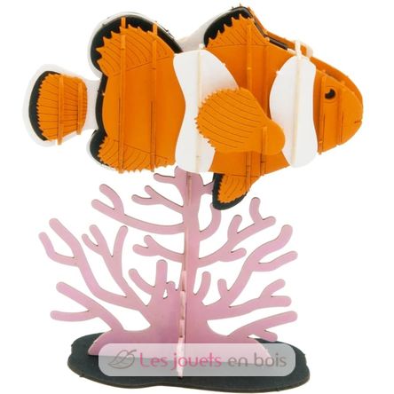 Maquette 3D en papier Poisson clown FR-11734 Fridolin 1