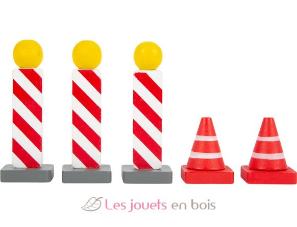 Set de panneaux de signalisation - small foot - les jouets en bois