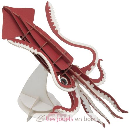 Maquette 3D en papier Calmar géant FR-11743 Fridolin 1