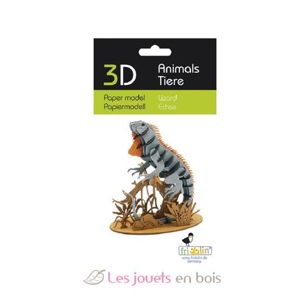 Maquette 3D en papier Lézard FR-11744 Fridolin 2
