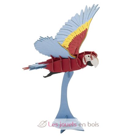 Maquette 3D en papier Ara Volant FRI-11752 Fridolin 1