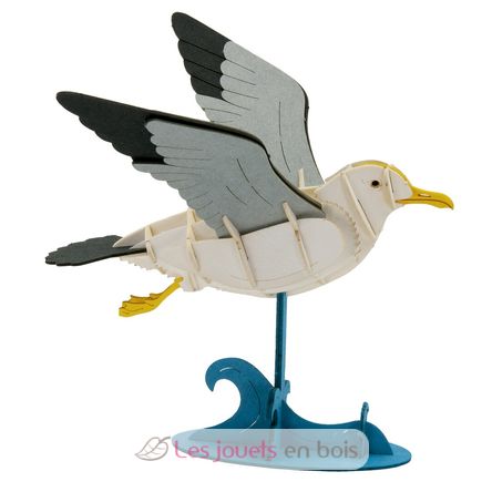 Maquette 3D en papier mouette FRI-11763 Fridolin 1