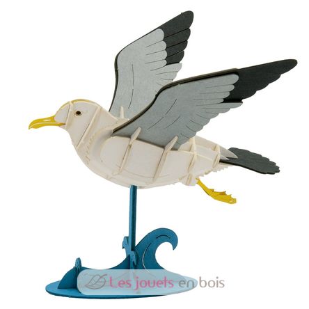 Maquette 3D en papier mouette FRI-11763 Fridolin 2
