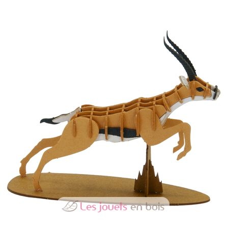 Maquette 3D en papier gazelle FRI-11769 Fridolin 2