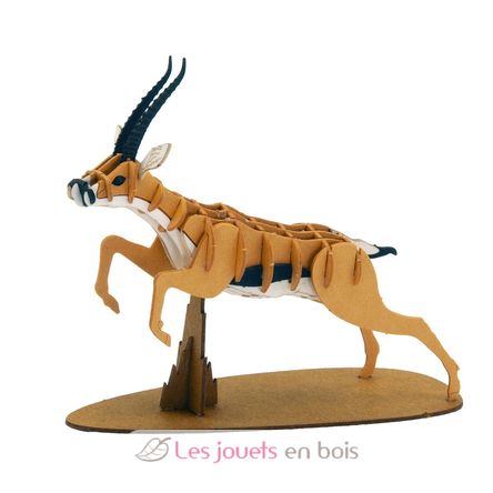 Maquette 3D en papier gazelle FRI-11769 Fridolin 1