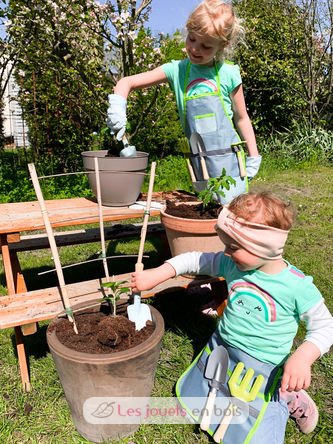 Tablier avec outils de jardin LE11881 Small foot company 6