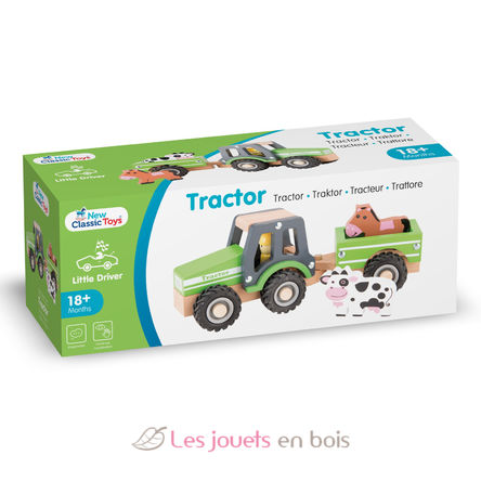 Tracteur avec remorque et animaux NCT11941 New Classic Toys 5