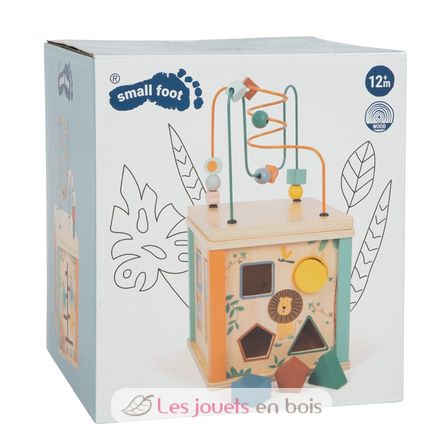 Cube de motricité Safari LE11960 Small foot company 8