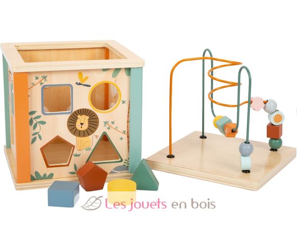 Cube de motricité Safari LE11960 Small foot company 6