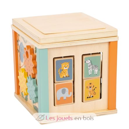 Cube de motricité Safari LE11960 Small foot company 5