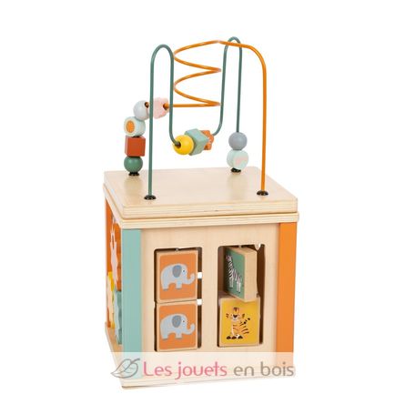 Cube de motricité Safari LE11960 Small foot company 3