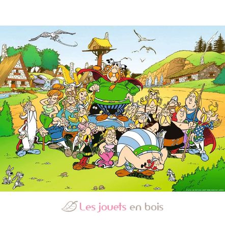 Puzzle Astérix au village 500 pièces RAV-120001386 Ravensburger 2