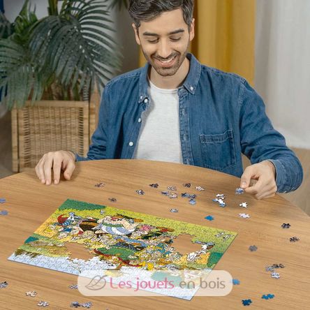 Puzzle Astérix au village 500 pièces RAV-120001386 Ravensburger 3