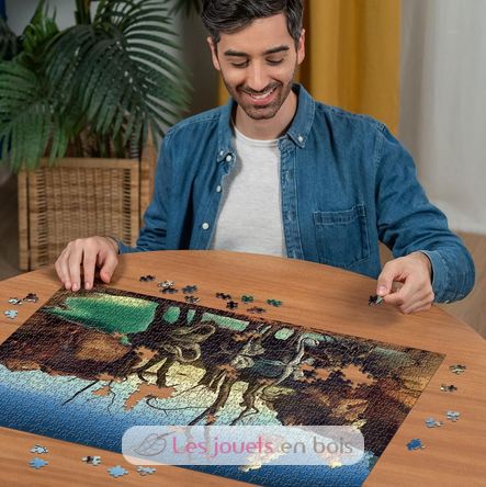 Puzzle Cygnes se reflétant en éléphants 1000 pcs RAV12000193 Ravensburger 2