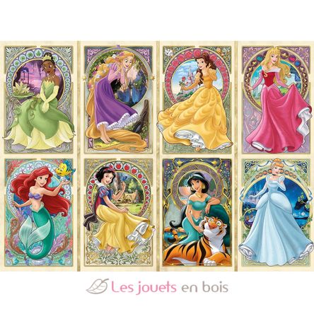 Puzzle Disney Princesses Art 1000 pièces RAV12000497 Ravensburger 2