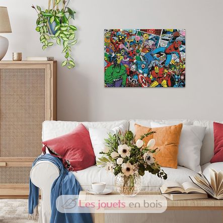 Challenge Puzzle Marvel 1000 pièces RAV12000510 Ravensburger 5