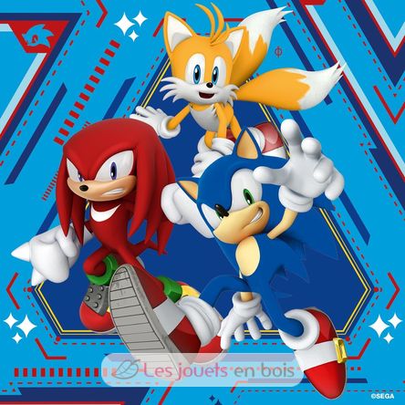 Puzzle Aventures de Sonic 3x49 pcs RAV12001133 Ravensburger 3
