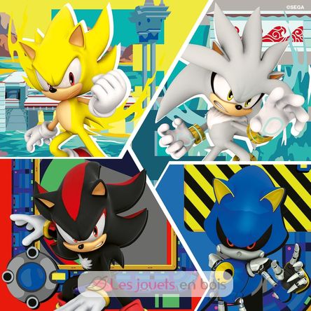 Puzzle Aventures de Sonic 3x49 pcs RAV12001133 Ravensburger 4