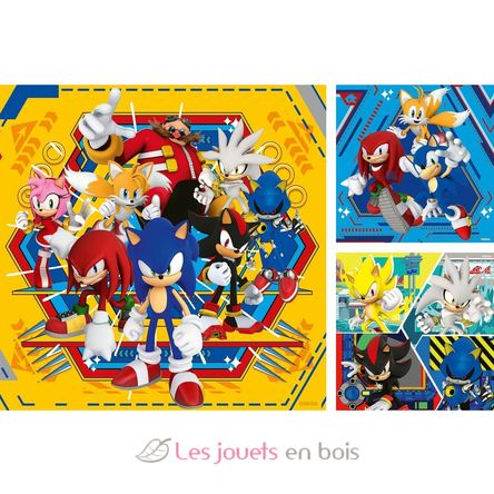 Puzzle Aventures de Sonic 3x49 pcs RAV12001133 Ravensburger 5