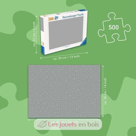 Puzzle Paon 500 pièces RAV12001332 Ravensburger 3