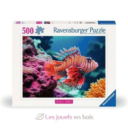 Puzzle Poisson lion 500 pièces RAV12001334 Ravensburger 1