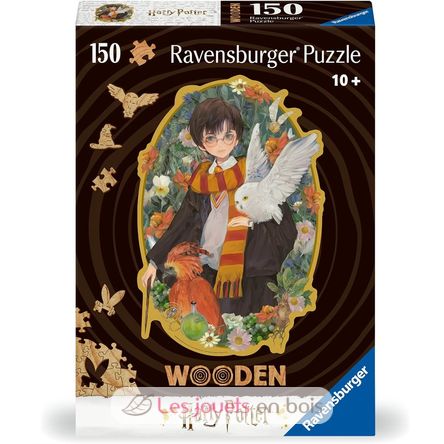 Puzzle en bois Harry Potter 150 pcs RAV-12001458 Ravensburger 1
