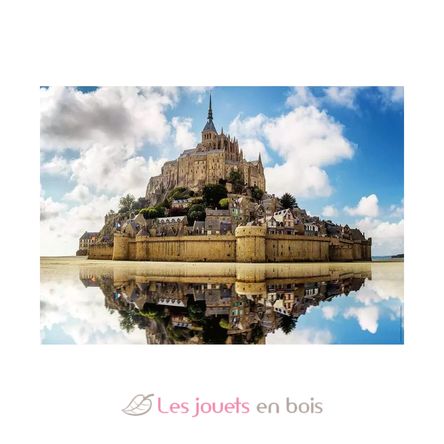 Puzzle L'abbaye du Mont Saint-Michel 1000 pcs N12001535 Nathan 2