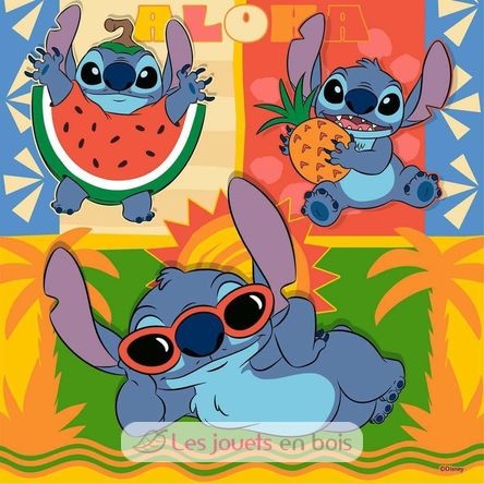 Puzzle Stitch Aloha 3x49 pcs RAV12004114 Ravensburger 5