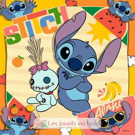 Puzzle Stitch Aloha 3x49 pcs RAV12004114 Ravensburger 3