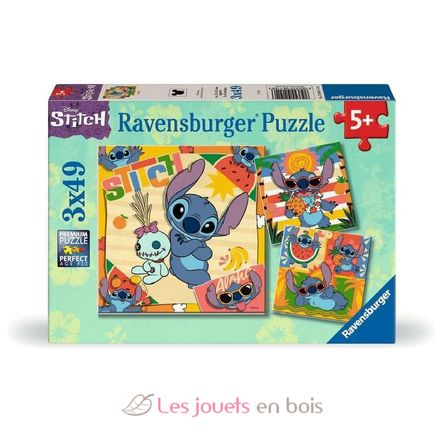 Puzzle Stitch Aloha 3x49 pcs RAV12004114 Ravensburger 1