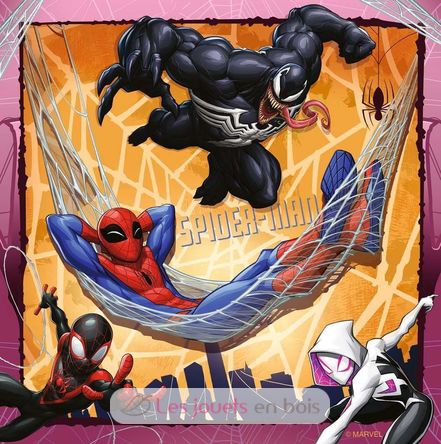 Puzzle Attaque spéciale Spider-man 3x49 pcs RAV-12004115 Ravensburger 5