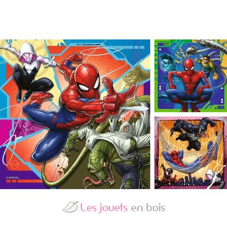 Puzzle Attaque spéciale Spider-man 3x49 pcs RAV-12004115 Ravensburger 2