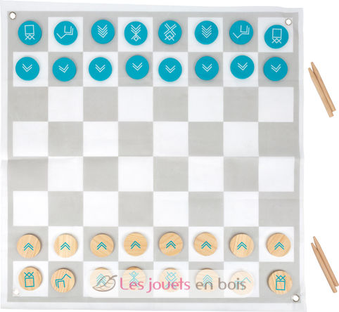 Jeu de dames et échecs LE12026 Small foot company 2