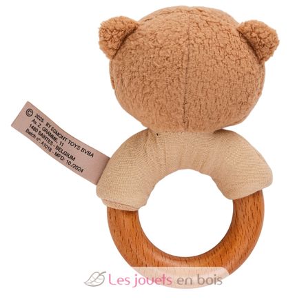 Hochet en bois Marcel l'ours EG120804 Egmont Toys 2