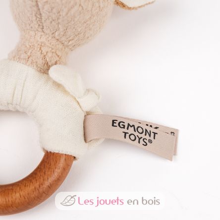 Hochet en bois Léonie la girafe EG120810 Egmont Toys 4