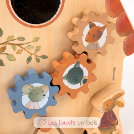 Tableau d'activités en bois bébé EG120952 Egmont Toys 2