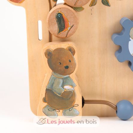 Tableau d'activités en bois bébé EG120952 Egmont Toys 5
