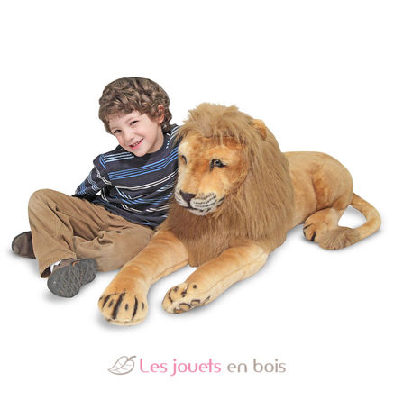 Peluche géante Lion MD12102 Melissa & Doug 3