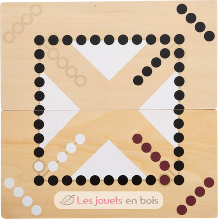 Jeu de Ludo et d'échelles Gold Edition LE12218 Small foot company 4