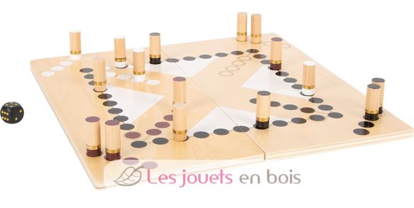 Jeu de Ludo et d'échelles Gold Edition LE12218 Small foot company 2