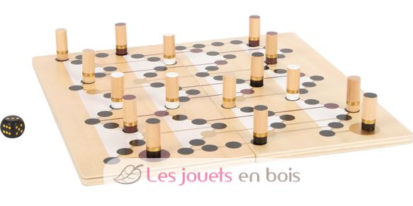 Jeu de Ludo et d'échelles Gold Edition LE12218 Small foot company 1