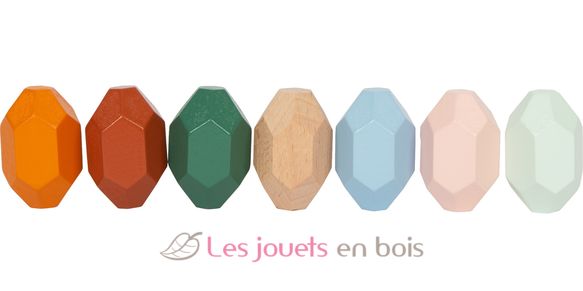 Pierres d'équilibre en bois Safari LE12226 Small foot company 10