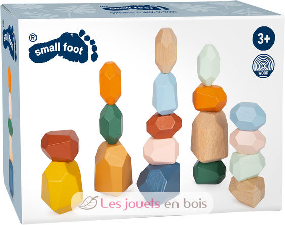 Pierres d'équilibre en bois Safari LE12226 Small foot company 2